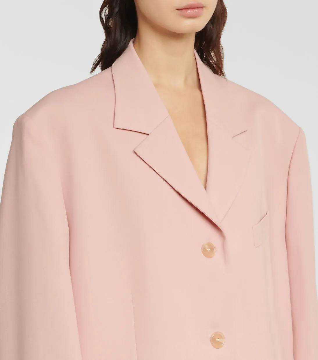 Acne Studios Pink Tailored Blazer