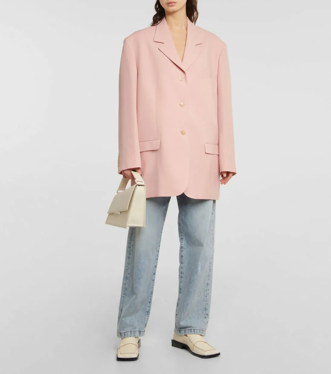 Acne Studios Pink Tailored Blazer