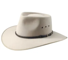 Akubra Cattleman Pure Fur Felt - Sand