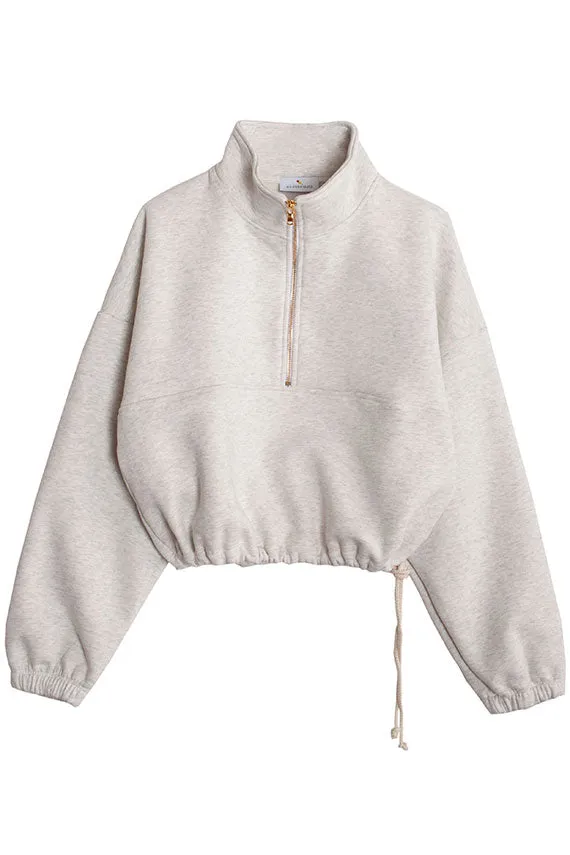 Ash Diana Half Zip Sweatshirt