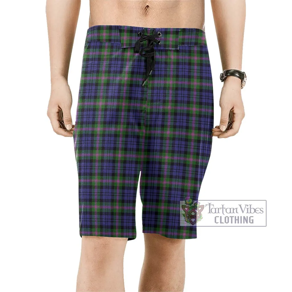 Baird Modern Tartan Men's Board Shorts