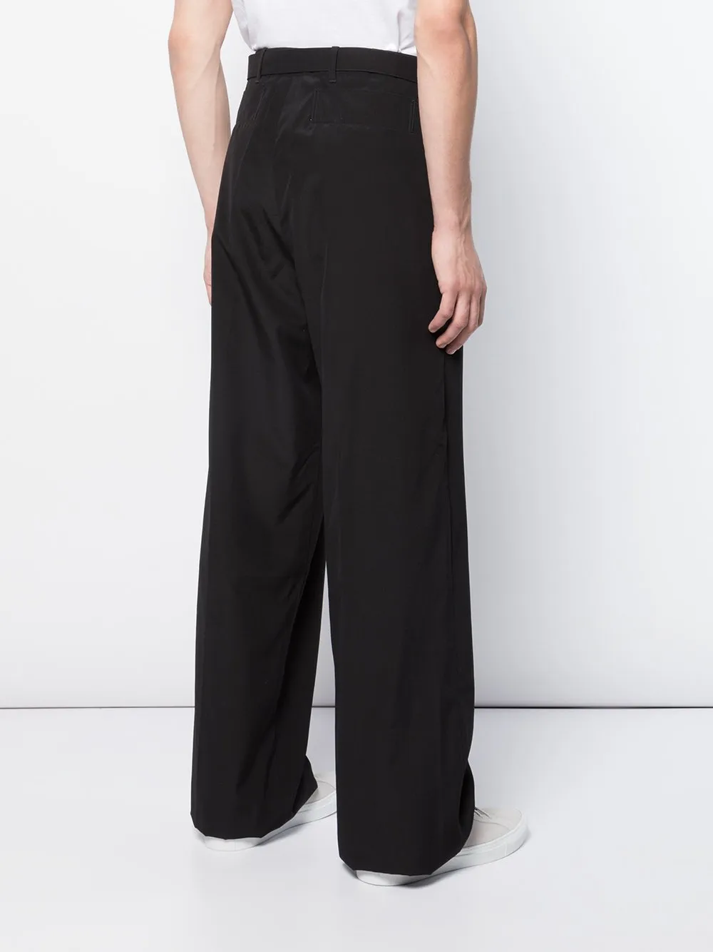 Belted Wide Leg Trousers