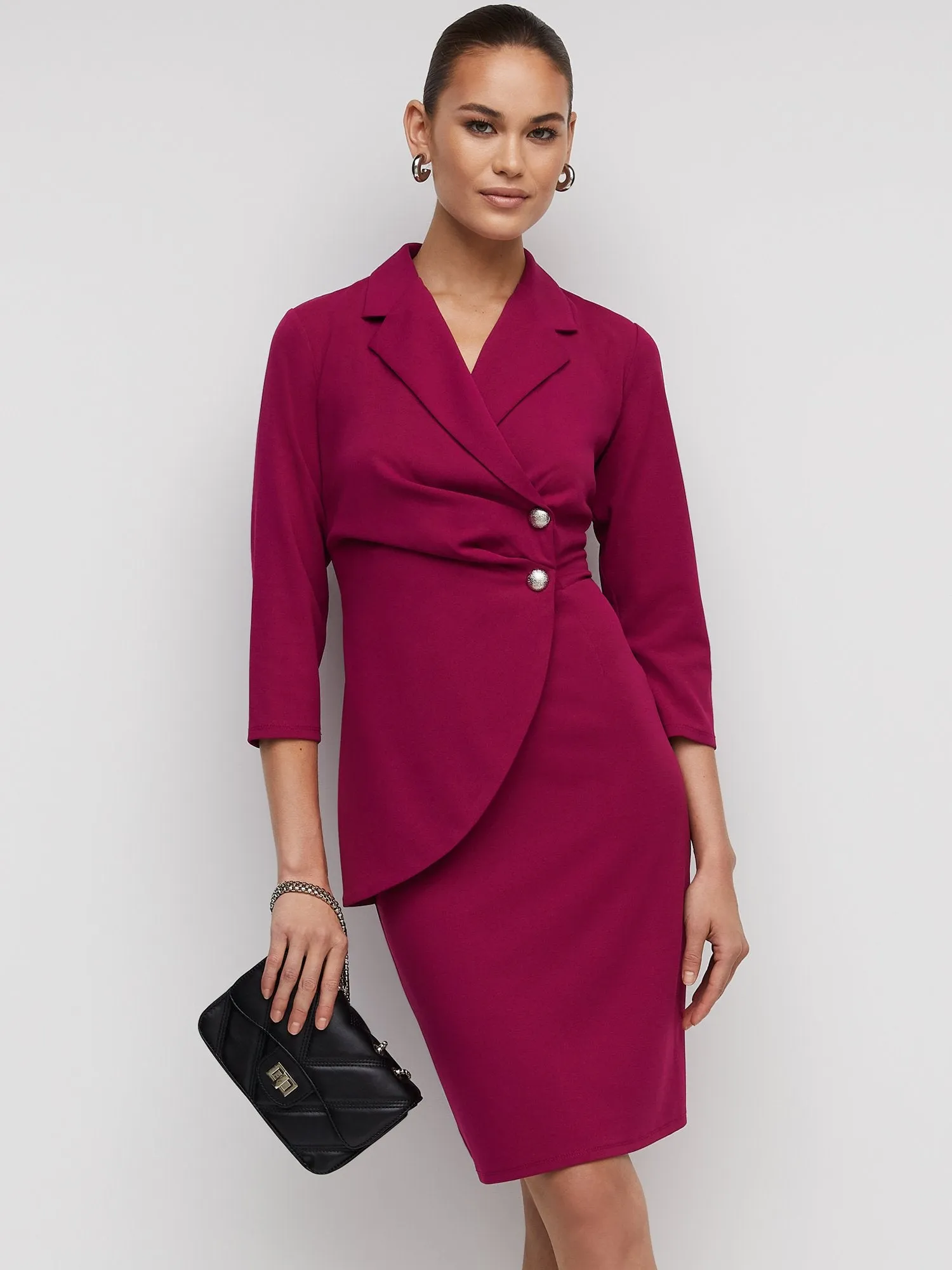 Blazer Sheath Dress - Magic Crepe®