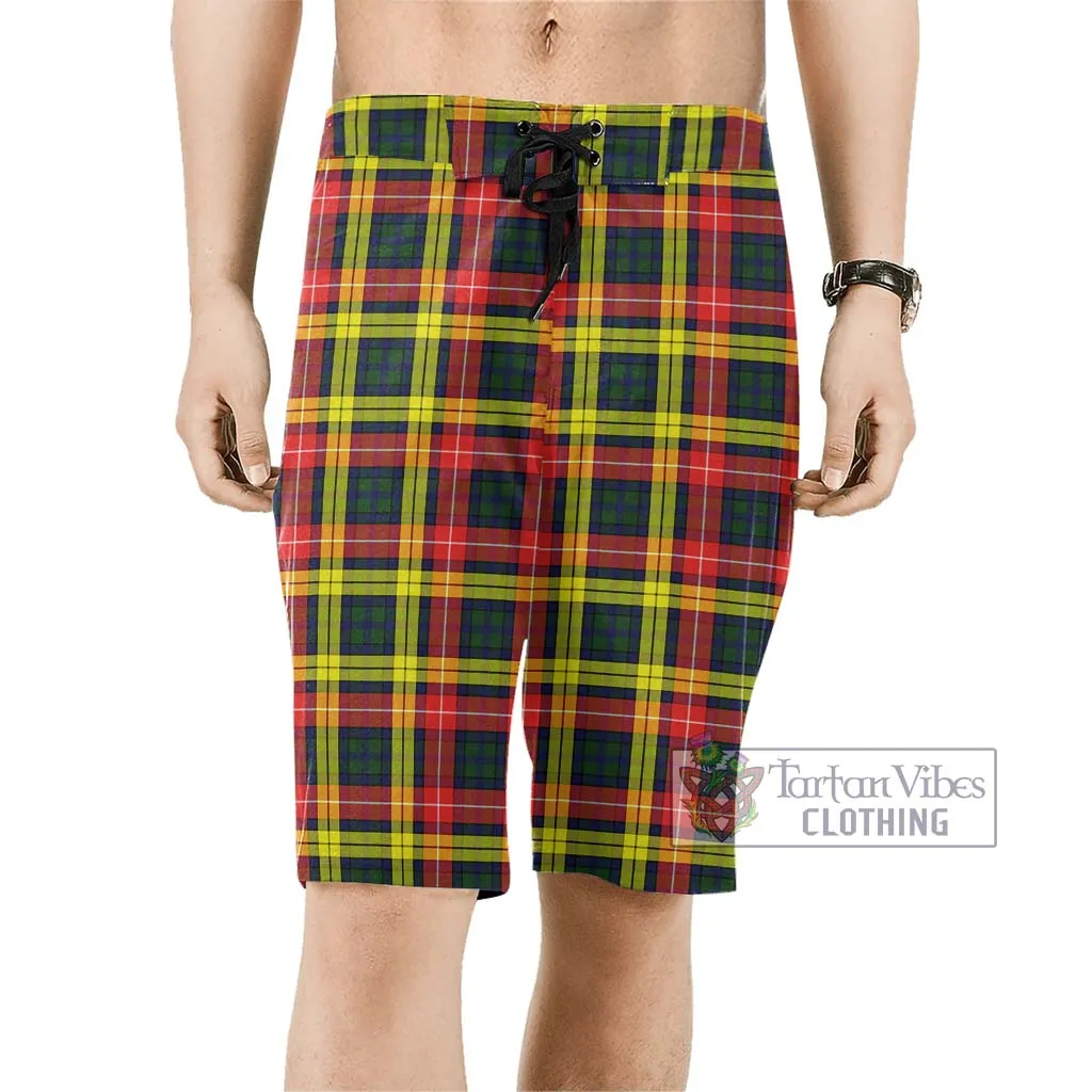 Buchanan Modern Tartan Men's Board Shorts