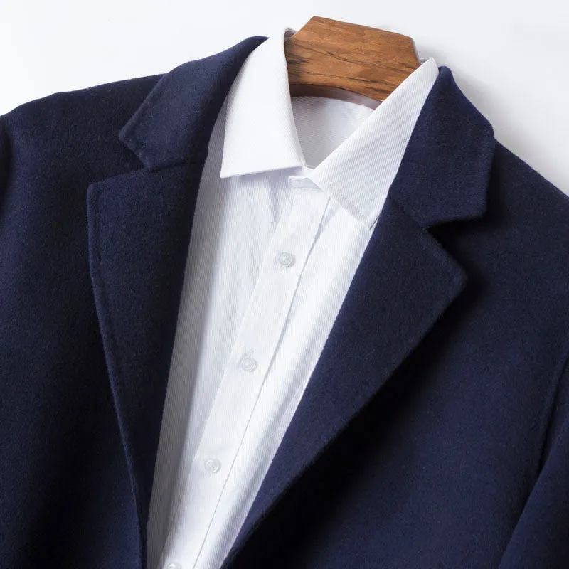 Classic Merino-Blend Blazer Jacket