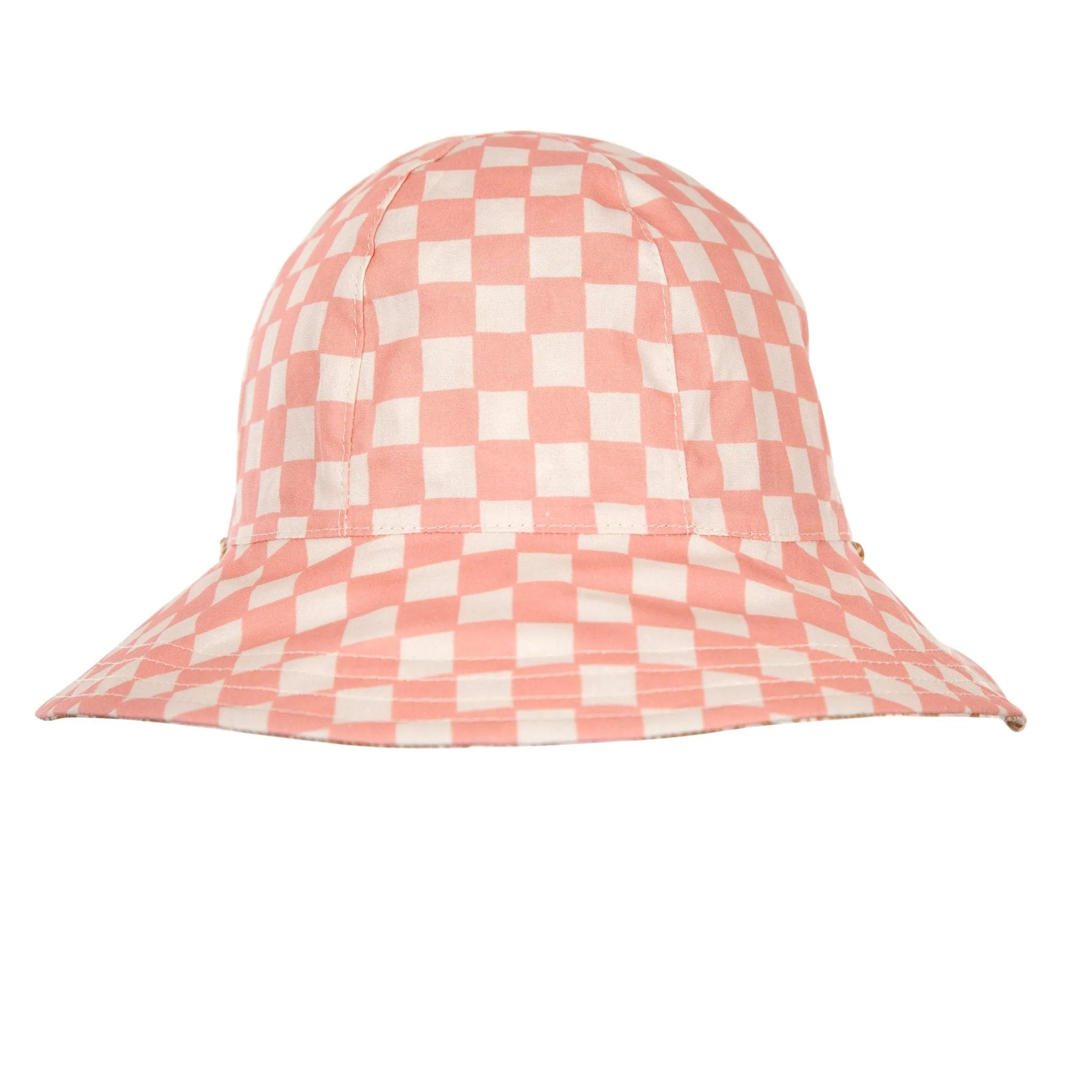 Daisy Chain Wide Brim Reversible Sunhat