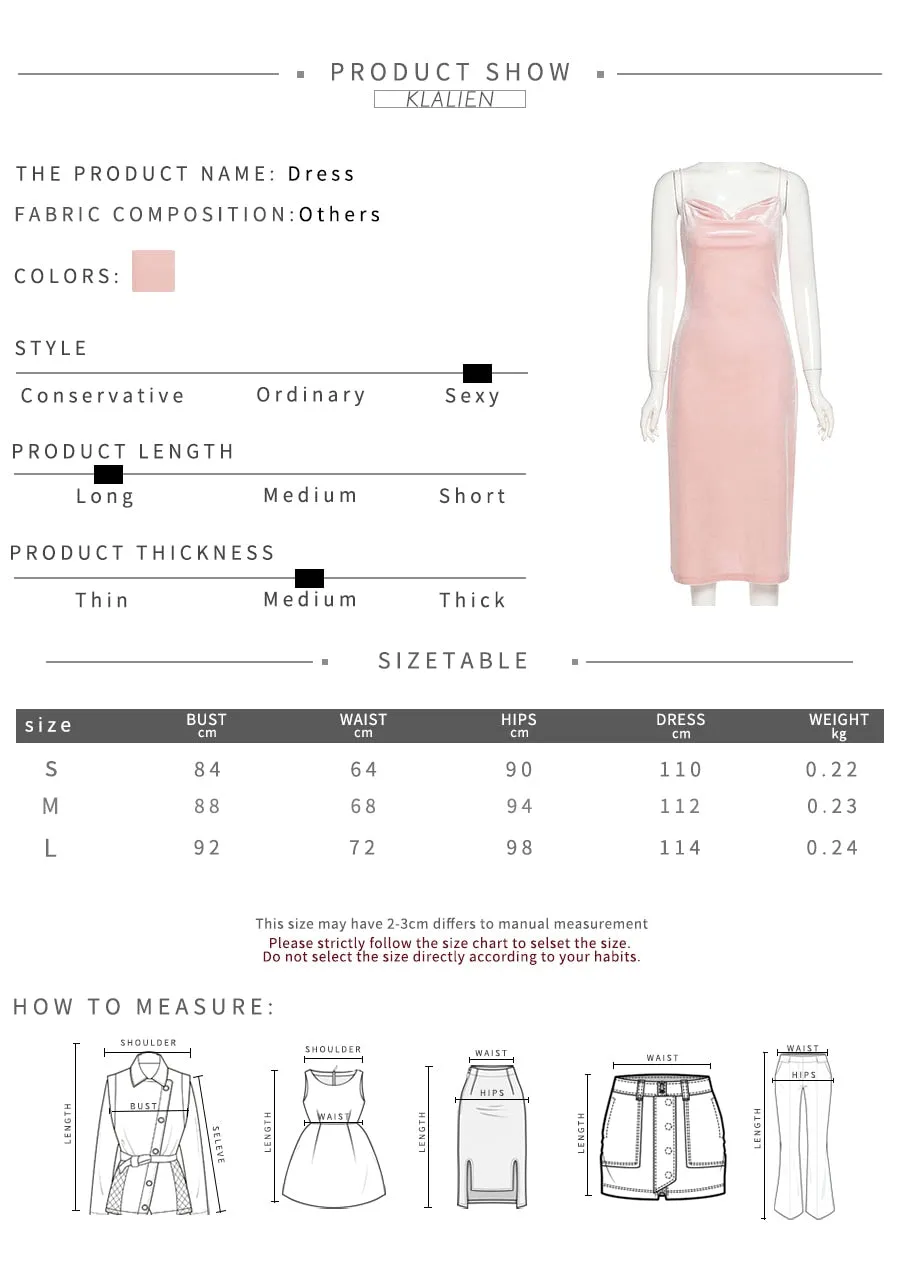 deanwangkt Fashion Elegant Party Strap Dress Women Summer New Solid Pink Simple Office Lady Street Vacation Beach Dress