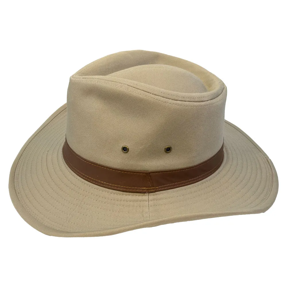 Dorfman Pacific - Twill Outback Hat