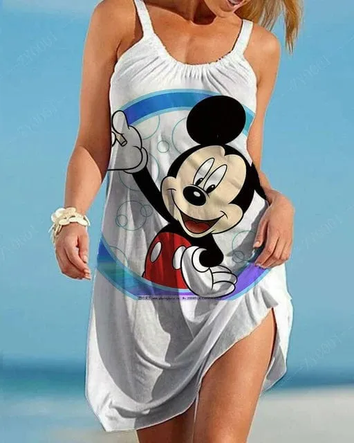 Elegant Disney Dresses 2024 Luxury Summer Beach