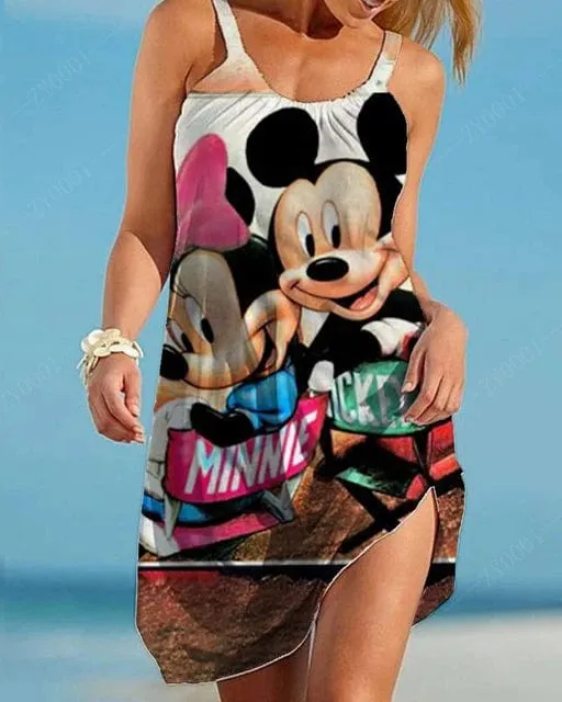 Elegant Disney Dresses 2024 Luxury Summer Beach