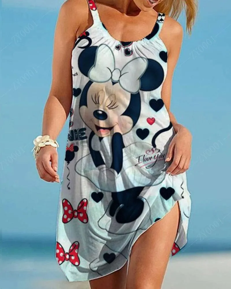 Elegant Disney Dresses 2024 Luxury Summer Beach