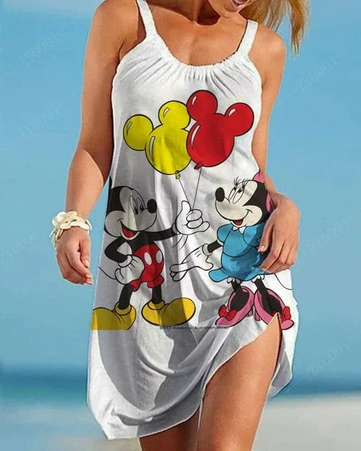 Elegant Disney Dresses 2024 Luxury Summer Beach