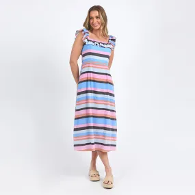 Gazelle Stripe Dress - Multi Stripe