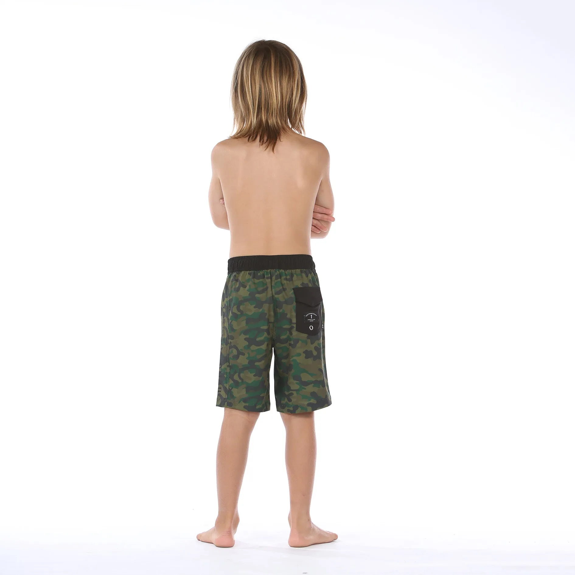 Hello Stranger Military Long Board Short