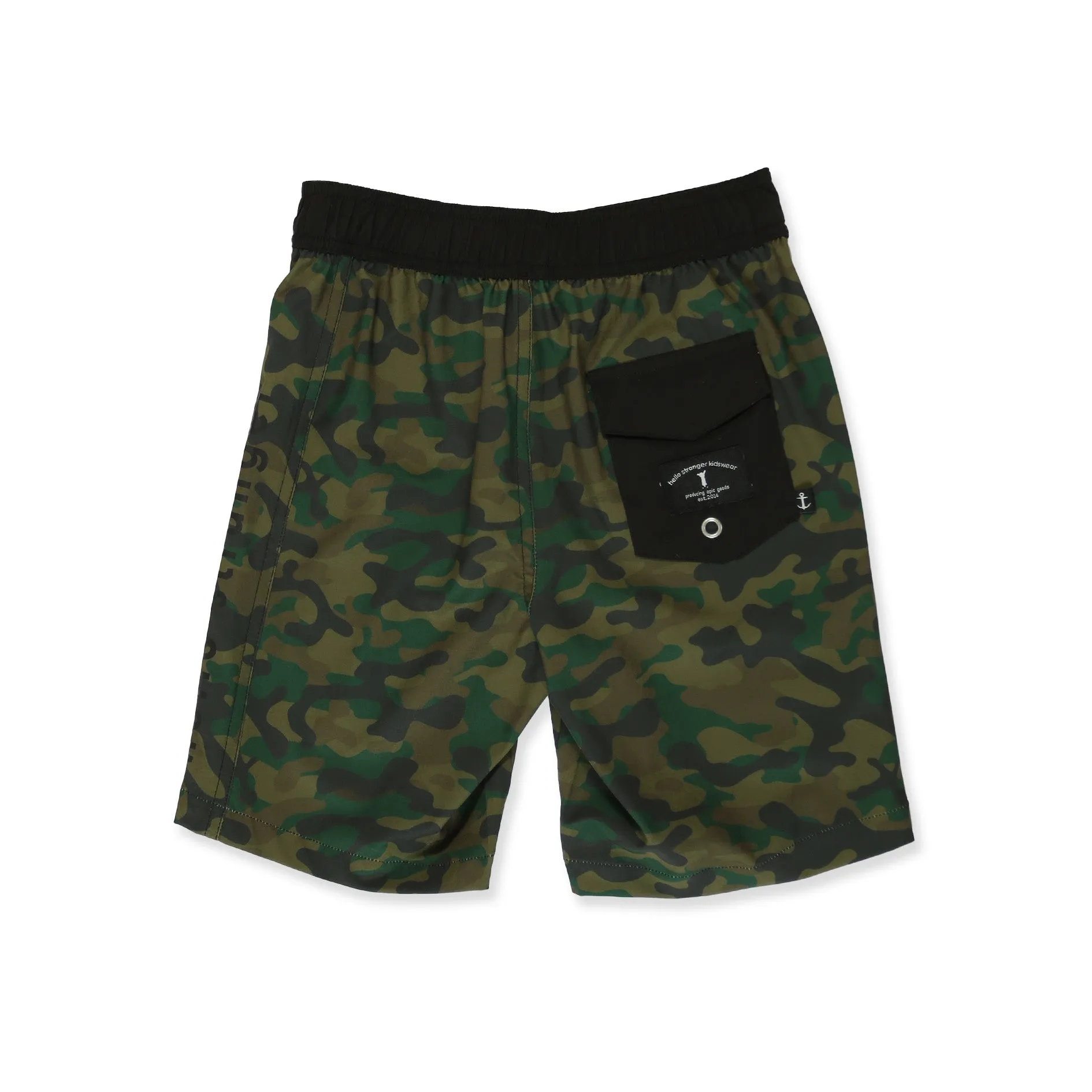 Hello Stranger Military Long Board Short