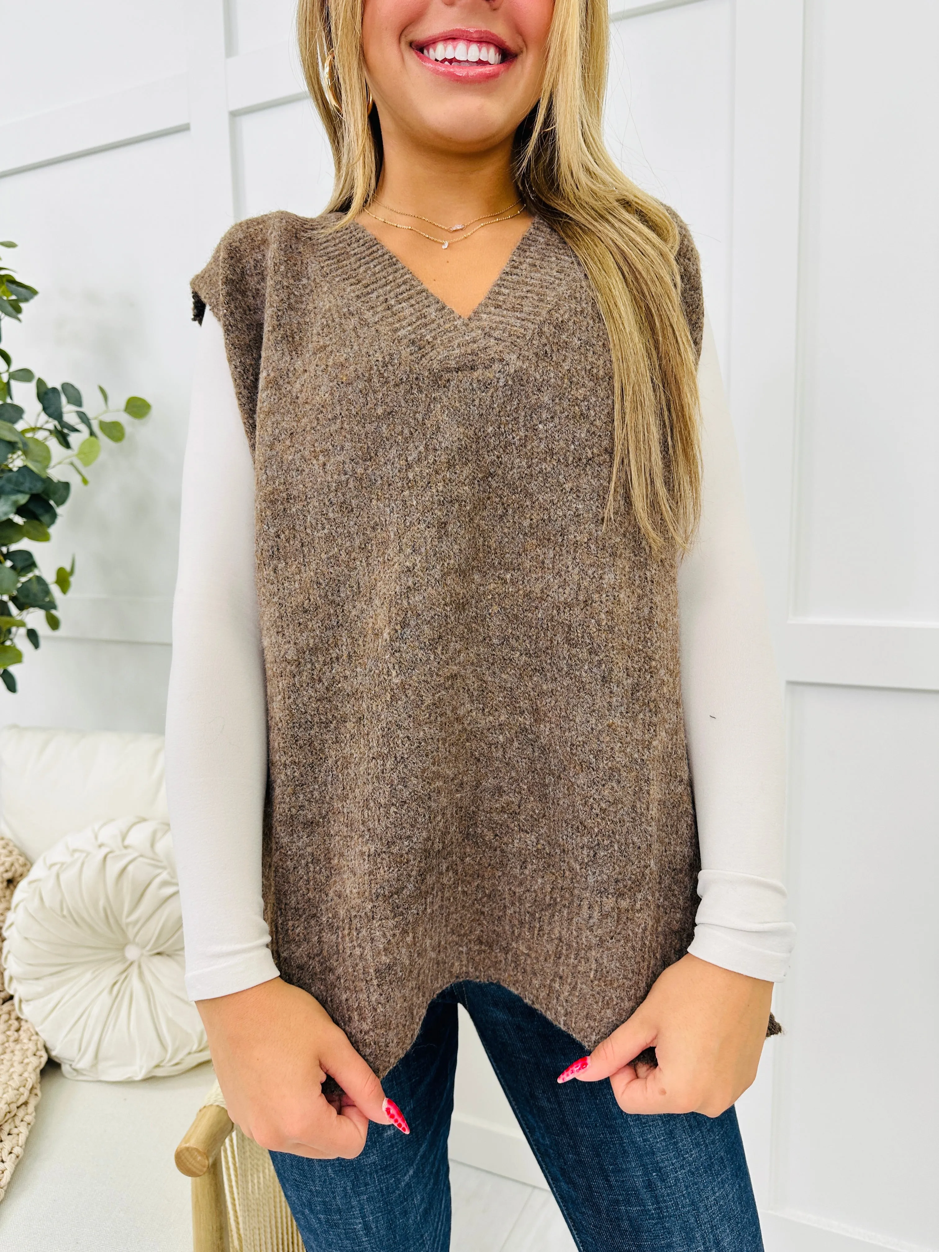 Layered in Love Sweater Vest- Multiple Colors!