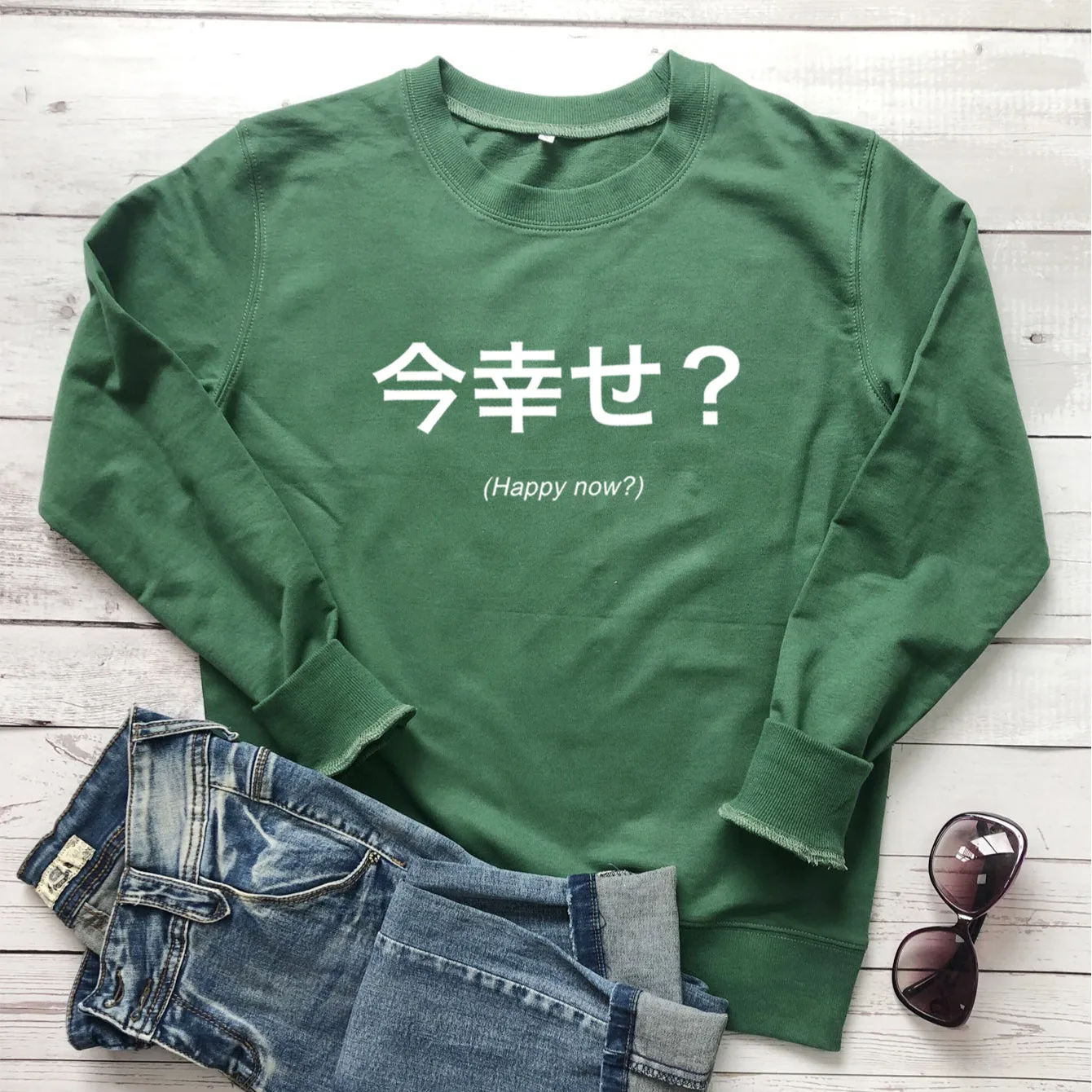 Letter Print Sweatshirt Wholesale Women'S Clothing