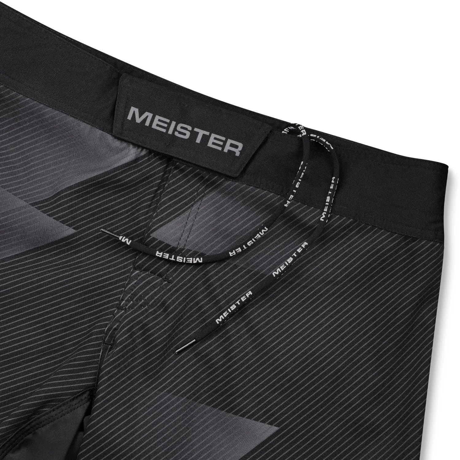 Meister Hybrid MMA & Muay Thai Board Shorts - Black Enigma