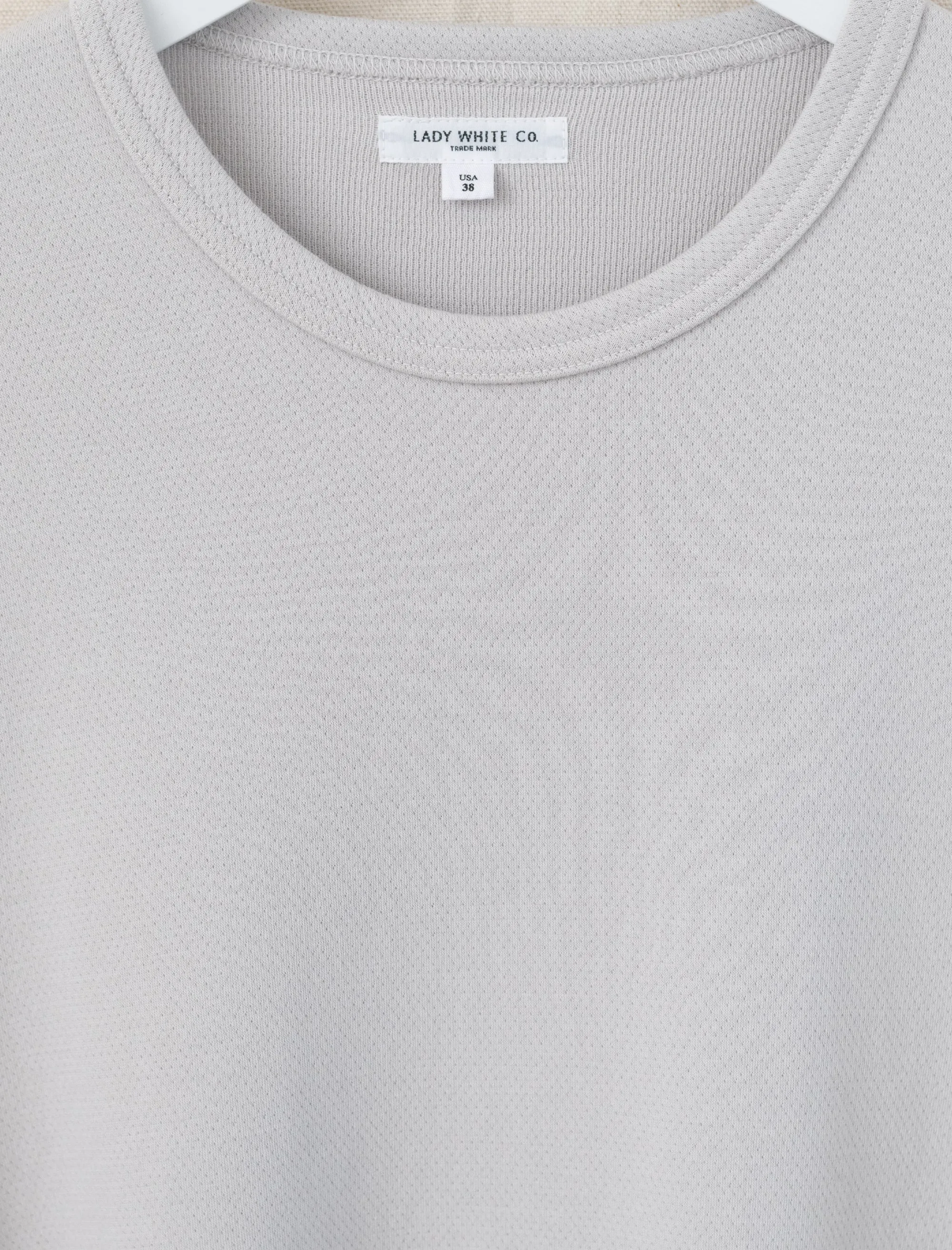 Mesh T-Shirt (Grey Mist)