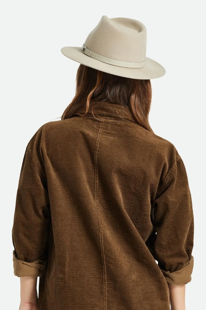 Messer Fedora (Unisex) - Light Fawn