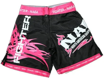 NAGA PINK TRIBAL BOARD SHORTS