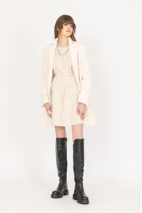 NONA BLAZER COAT IN CREAM