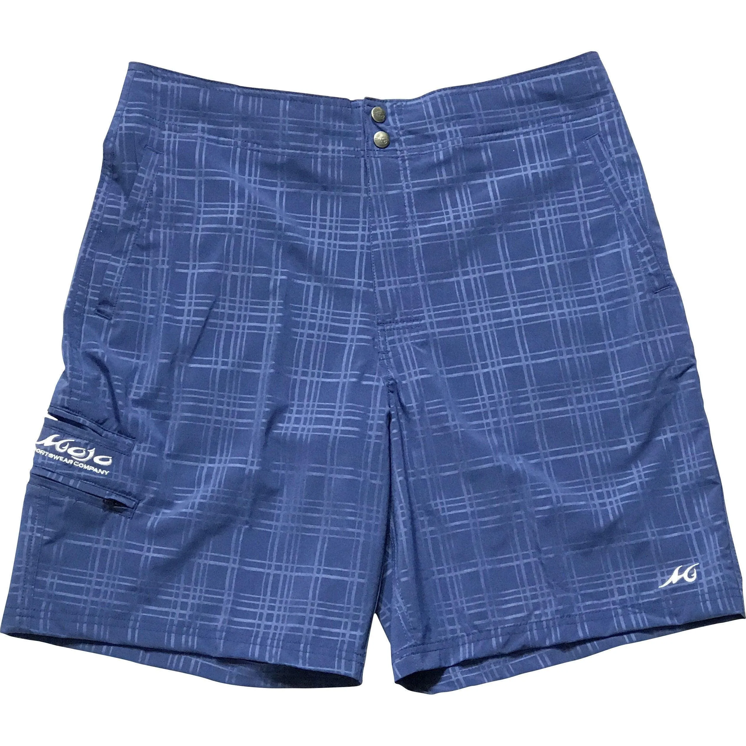 Plaid Tec Board Shorts