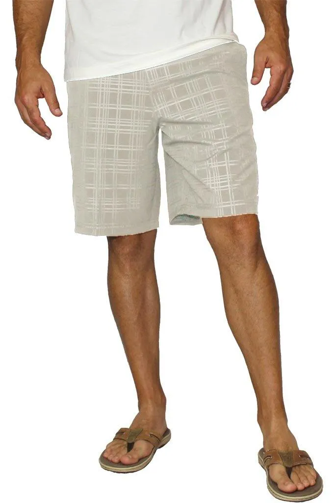 Plaid Tec Board Shorts