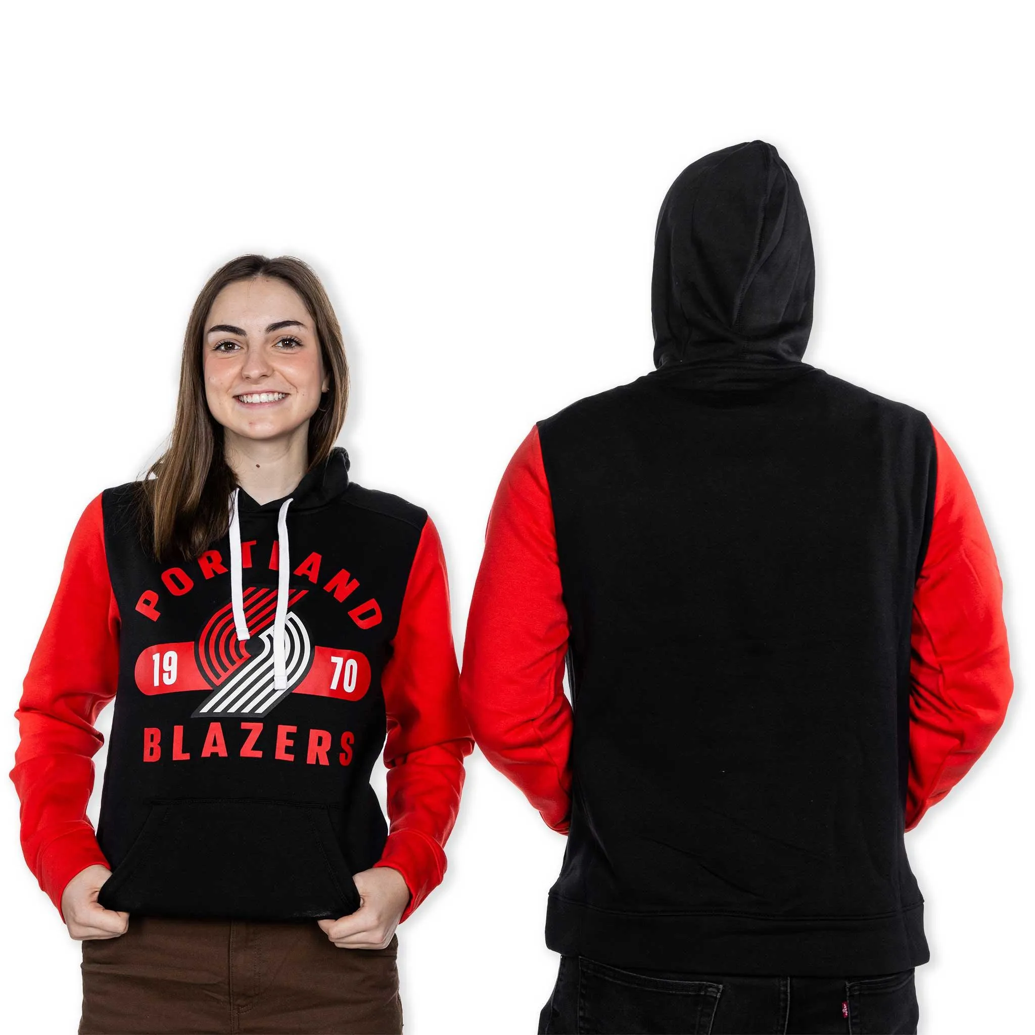 Portland Trail Blazers Bold Attack Fleece Hoodie