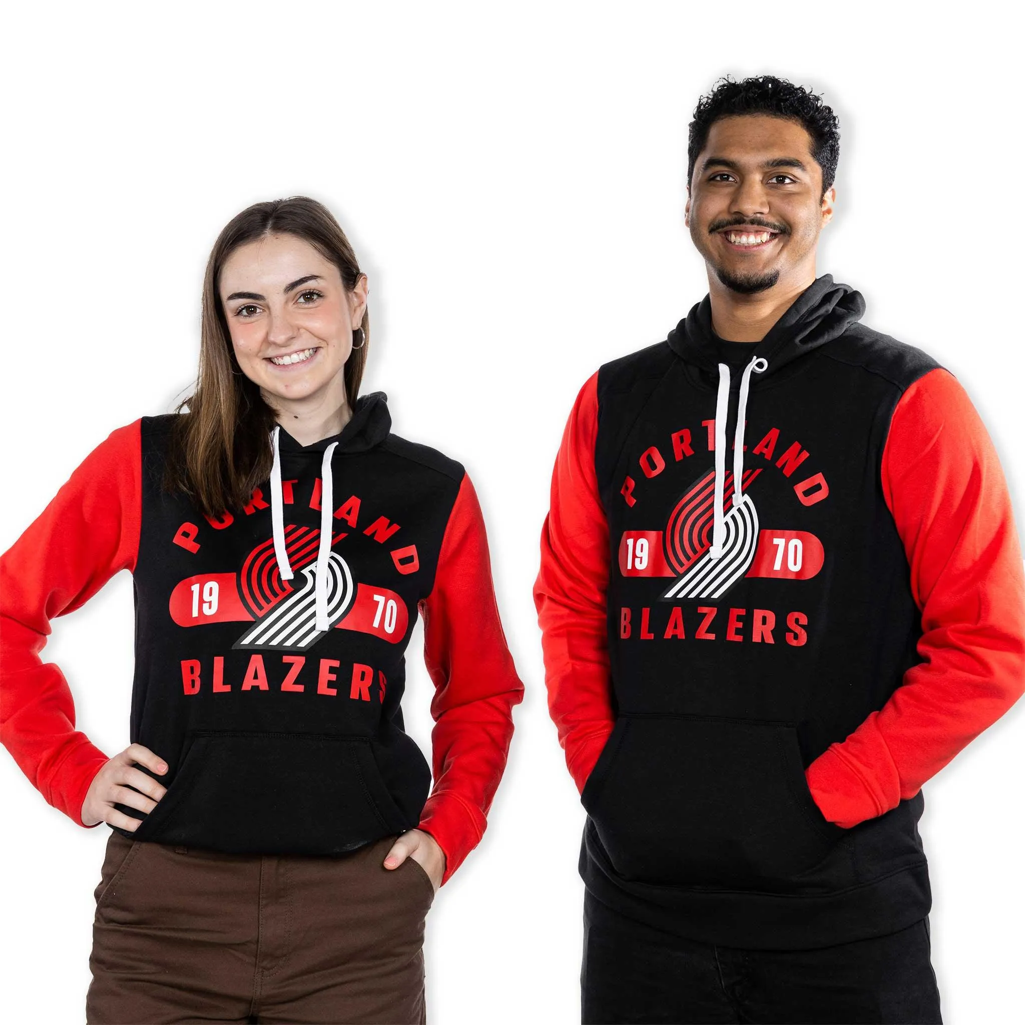 Portland Trail Blazers Bold Attack Fleece Hoodie