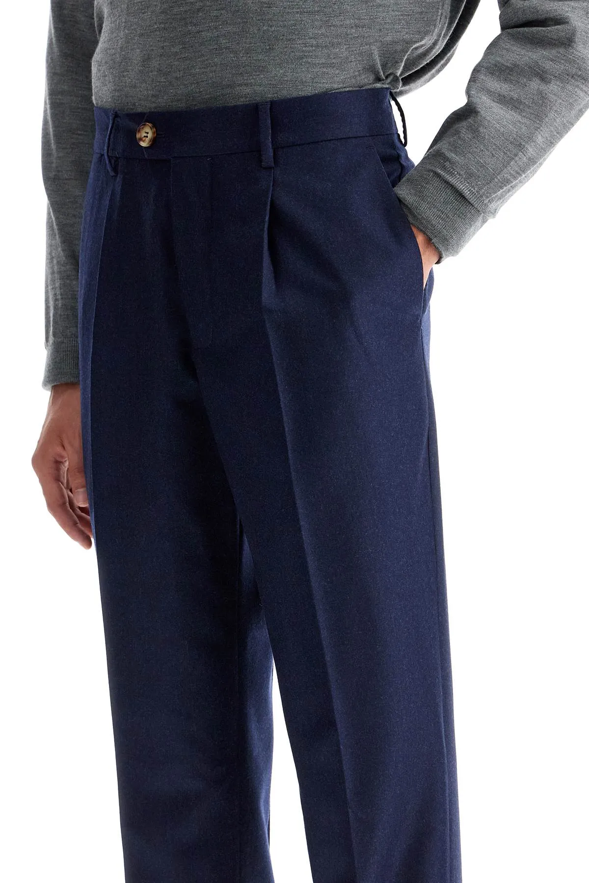 "flannel leisure fit pants for