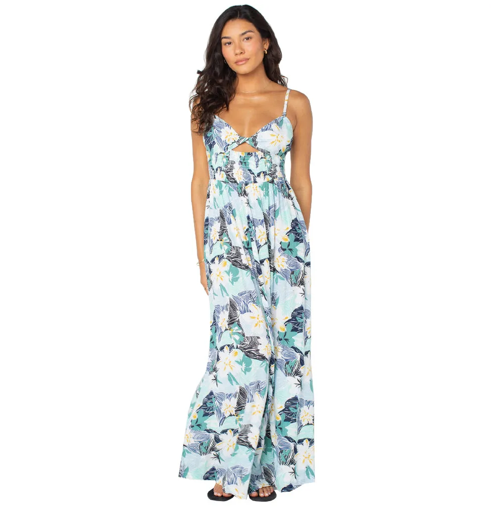 Roxy Sunrise Oasis Print Maxi Dress