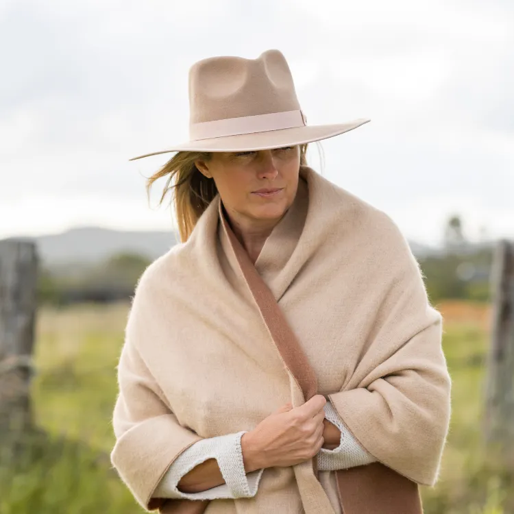 Sundaise Remy Wide Brim - Taupe