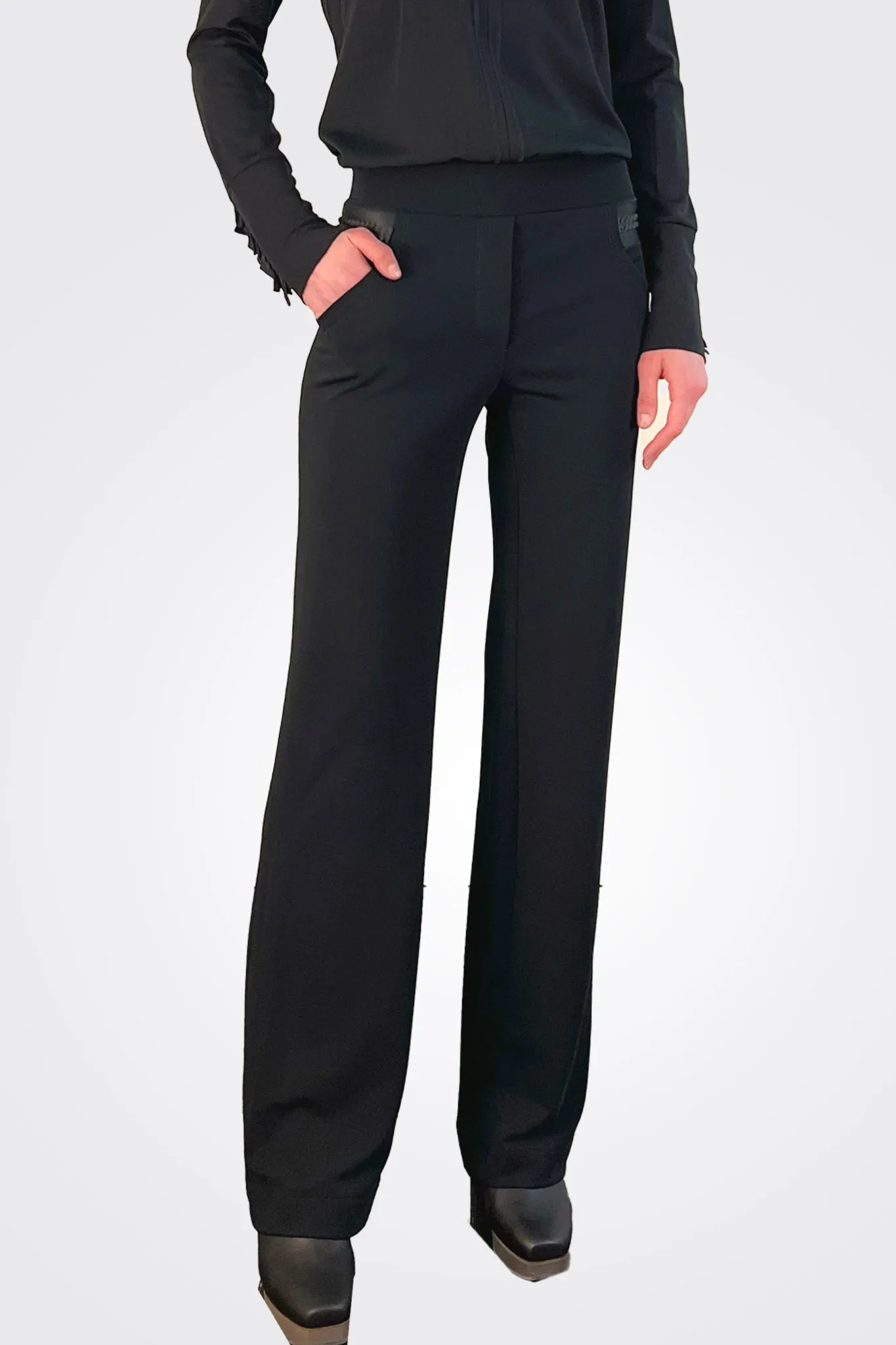 Tailored Trousers - Black