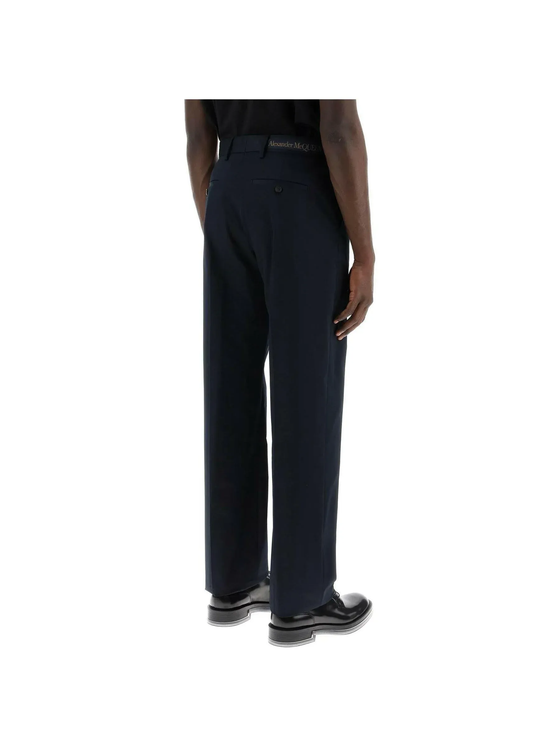 Tailored Wool Trousers