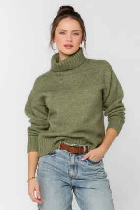 Tillie Pesto Green Sweater