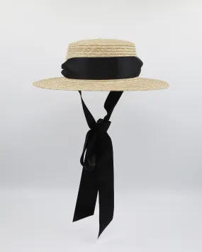 VENICE (straw/black)