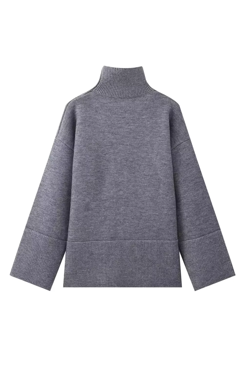 'Vivian' Mock Neck Thick Knitted Sweater