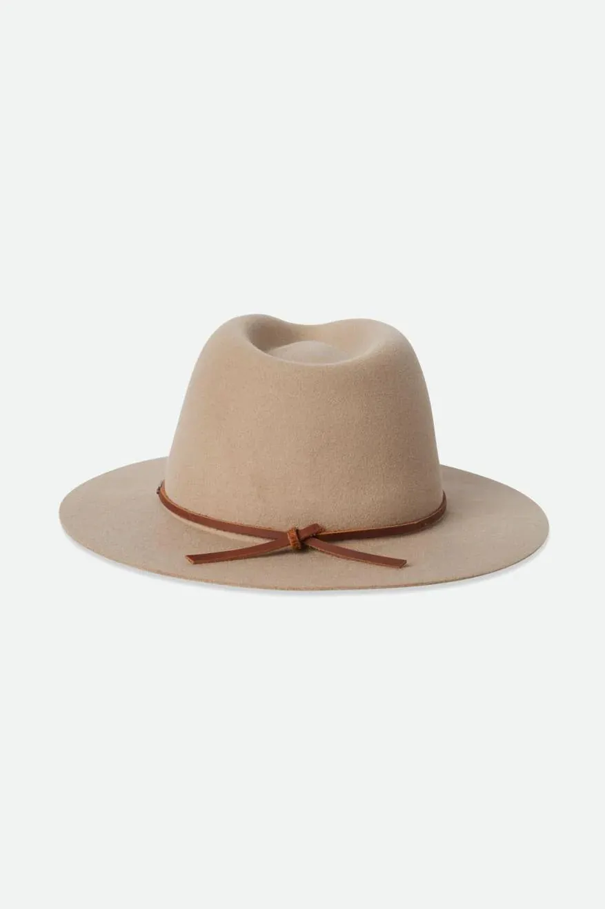 Wesley Fedora - Sand Brown