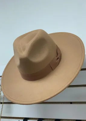 Wide Brim Hat Camel