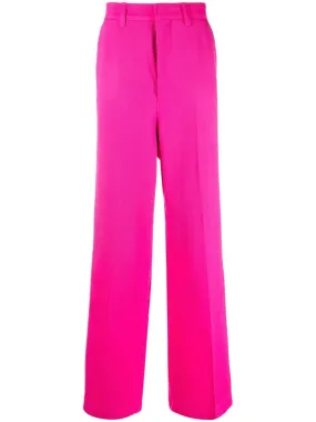 wide-leg tailored trousers