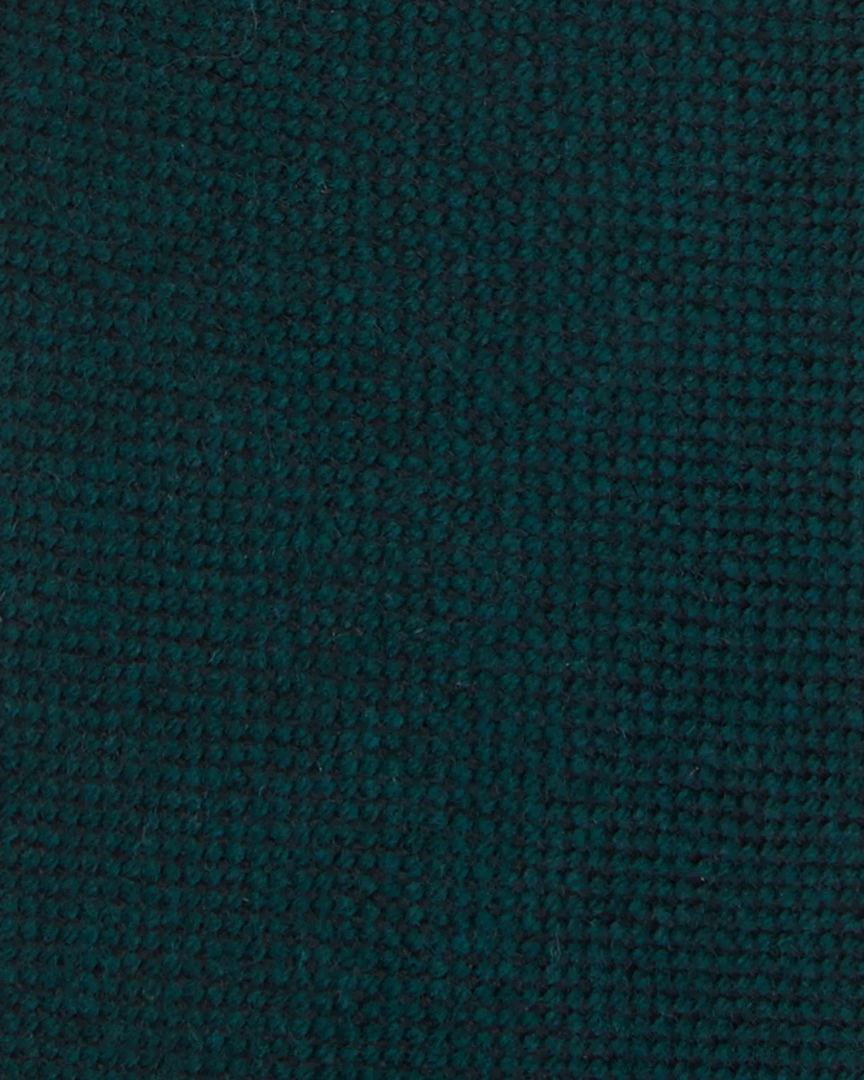 Wool Twill Tie in Emerald